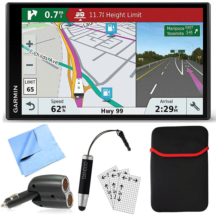 Garmin RV 770 NA LMT-S RV Dedicated GPS Navigator Essential Camping Accessory Bundle