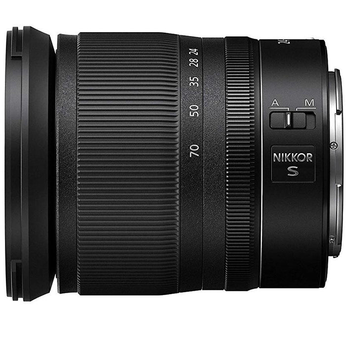 Nikon Z7 FX Mirrorless 4K Camera with NIKKOR Z 24-70mm f/4 S Lens + FTZ Adapter Bundle