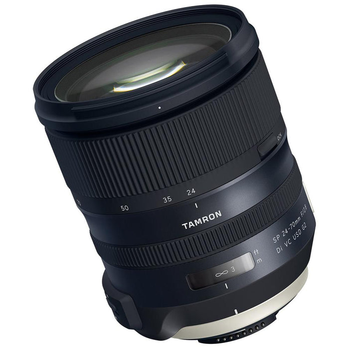 Tamron SP 24-70mm f/2.8 Di VC USD G2 Lens for Nikon Mount + TAP-In Console