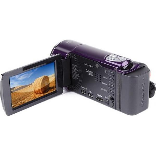 JVC GZ-HM30US Flash Memory Camcorder - Violet