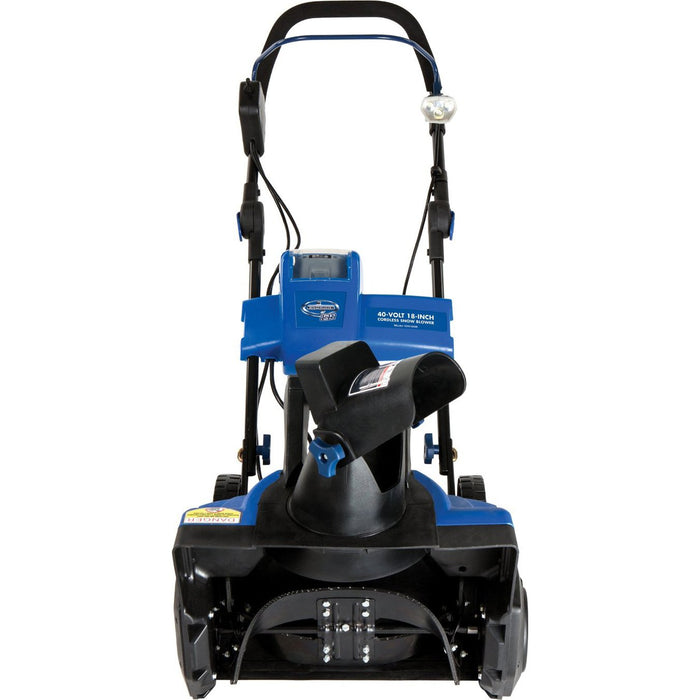 Snow Joe Ion Cordless Single Stage Snow Blower with Rechargeable Ecosharp 40-volt Lithium
