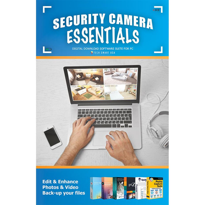 Tech Smart USA Security Camera Essential Software Bundle