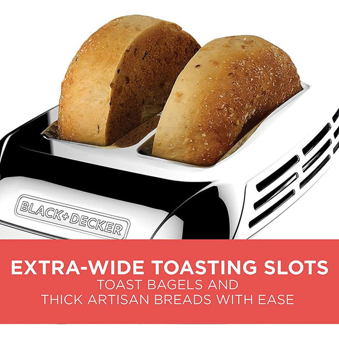 Black & Decker BD 2Slice Stainless Toaster