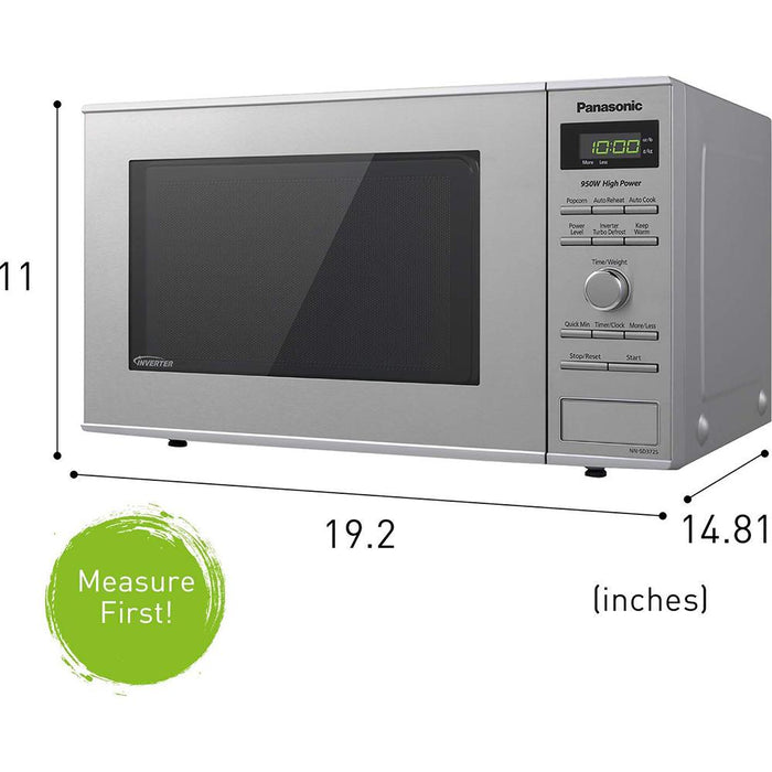 Panasonic .8cf Microwave Inverter SS