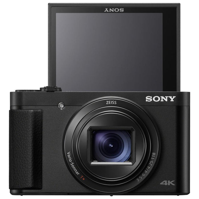 Sony Cyber-Shot DSC-HX99 High Zoom 4K Camera +32GB Dual Battery Accessory Bundle