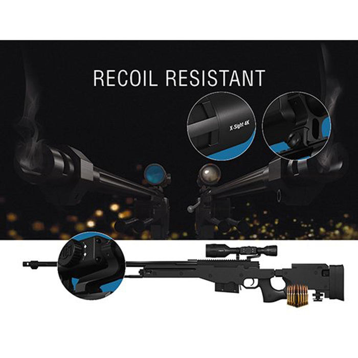 ATN X-Sight-4k, 3-14x, Pro edition Smart Hunting Rifle Scope + Pipeline 32GB Bundle