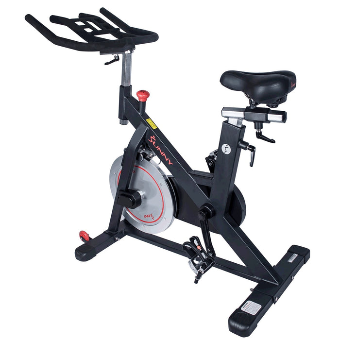 Sunny Health and Fitness Magnetic Belt Drive Indoor Cycle With Tablet Holder - SF-B1805