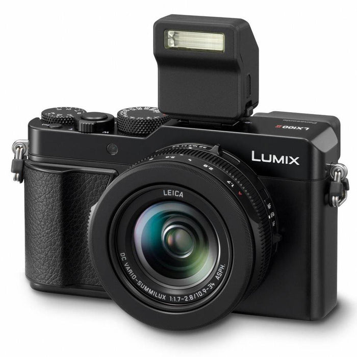 Panasonic LUMIX LX100 II DC-LX100M2 LEICA DC 24-75 F1.7-2.8 Lens 4K Digital Camera Bundle