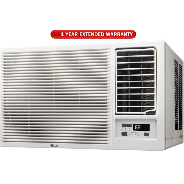 LG 12000 BTU Window Air Conditioner/Heater + 1 Year Extended Warranty
