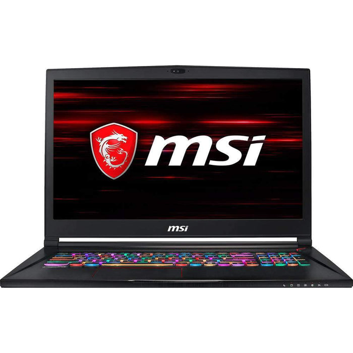 MSI 17.3'' 16GB i7-8750H Gaming Notebook GS73016 + 1 Year Extended Warranty Pack