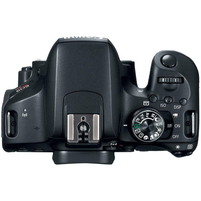 Canon EOS Rebel T7i DSLR Camera 3 Lens EF 75-300mm + EF 50mm + Sigma 18-35mm Art Kit