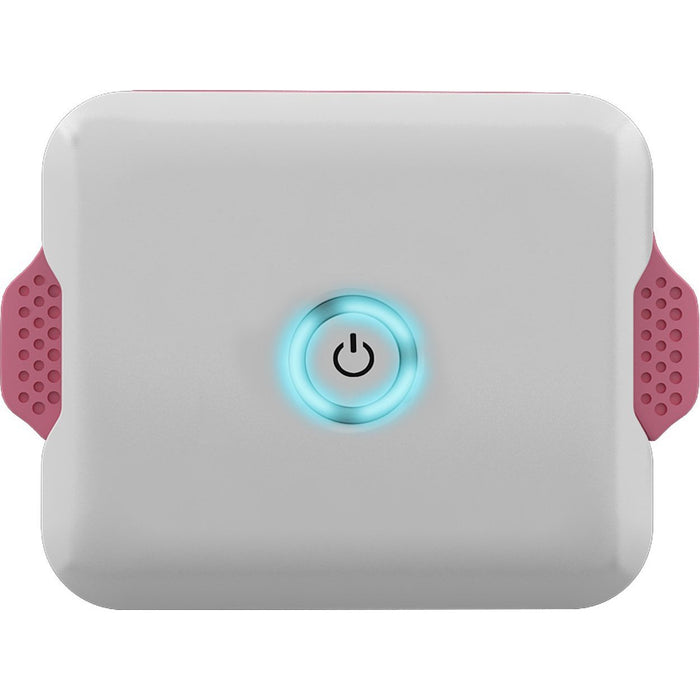 uNu EP-03-4400W-PNK Enerpak Flexi Portable USB Battery w/ Charging Cable White/Pink