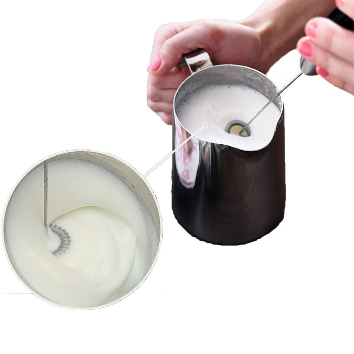 Deco Gear Milk Frother - Handheld Electric Foam Maker for Coffee, Latte, Cappuccino