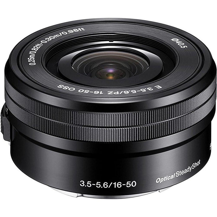Sony a6000 Alpha Mirrorless Digital Camera 2 Lens Kit 16-50mm & 55-210mm 128GB Bundle