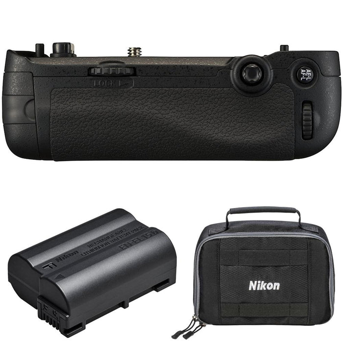 Nikon Multi Battery Power Pack Battery Grip for D750 w/ Nikon EN-EL15b Battery Kit