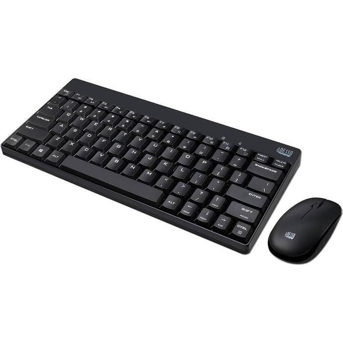 Adesso WKB-1100CB Wireless Spill Resistant Mini Keyboard & Mouse Combo