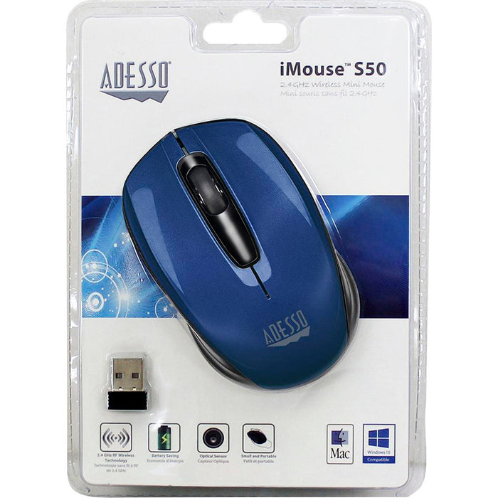 Adesso iMouse S50L 2.4GHz Wireless Mini Mouse