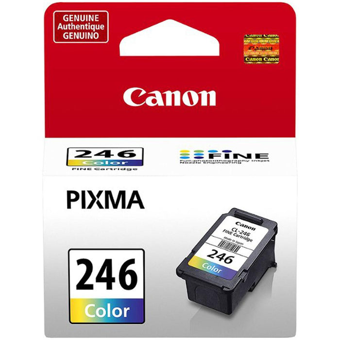 Canon PG-245XL Black Cartridge Fine Ink Cartridge with CL-246 COLOR Ink Cartridge