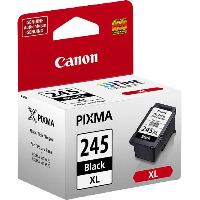 Canon PG-245XL Black Fine Ink Cartridge - 2 Pack