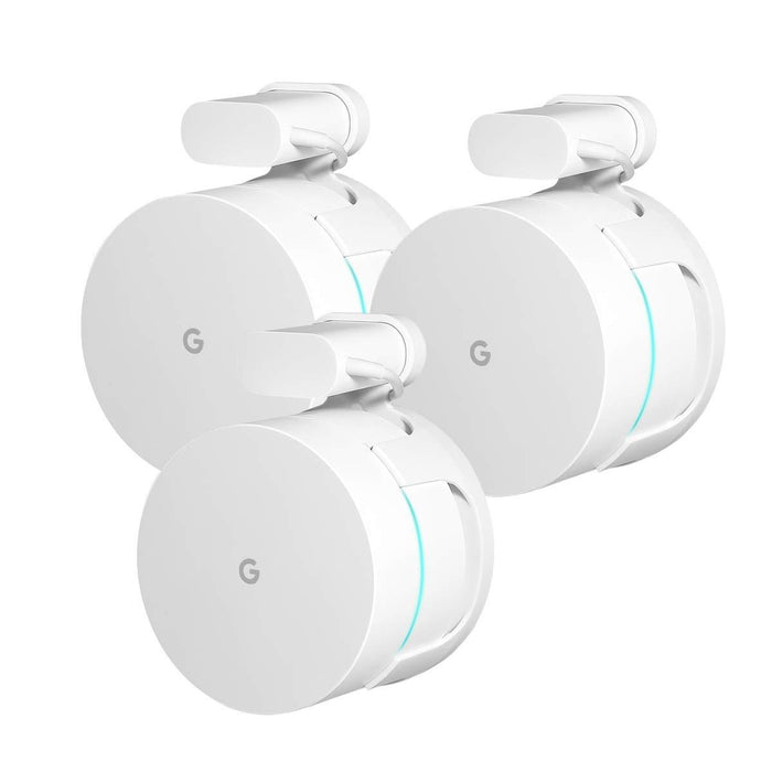 Deco Gear Google WiFi Outlet Wall Mount (White) (3 Pack)