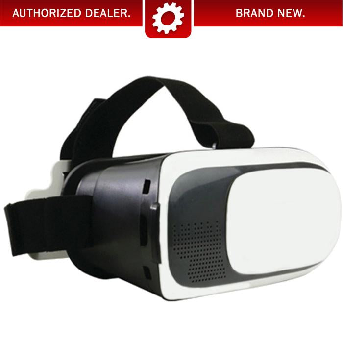 Deco Essentials VR Headset Goggles Viewer for 3.5" to 6" Android & iPhones with Audio Ports