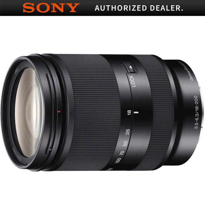 Sony SEL18200LE  Zoom E-Mount lens - 18-200 mm f/3.5-5.6 OSS LE