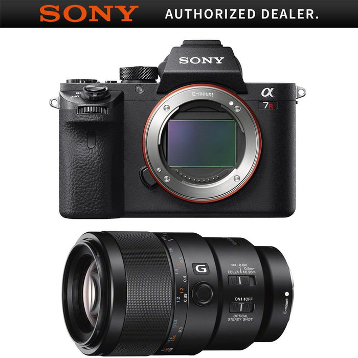 Sony a7R II Mirrorless Interchangeable Lens Camera Body with 90mm Lens Bundle