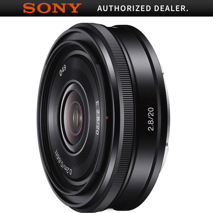 Sony SEL20F28 E-mount 20mm F2.8 Prime Lens