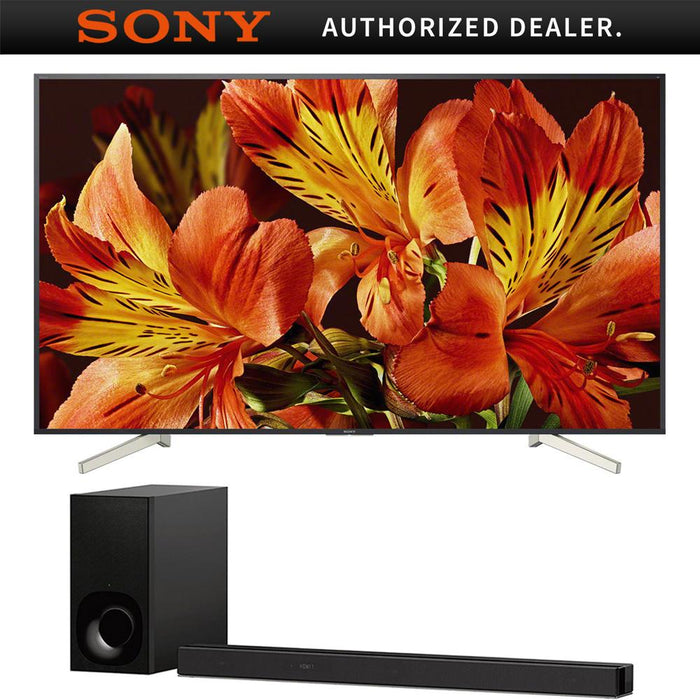 Sony 85-Inch 4K Ultra HD Smart LED TV 2018 Model + Sony 3.1ch Soundbar