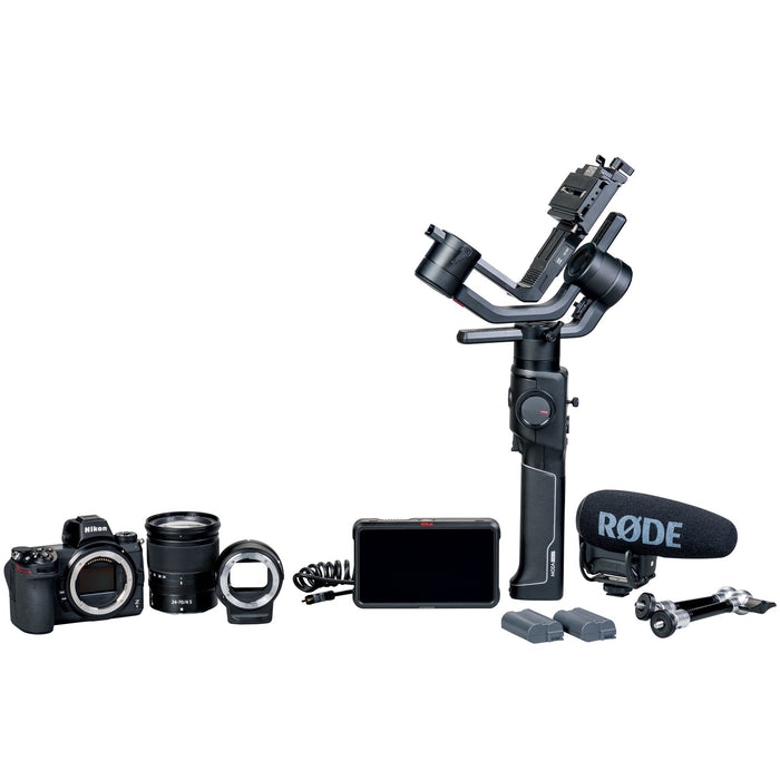 Nikon Z 6 Filmmaker's Kit w/ Nikkor Z 24-70mm Lens FTZ Adapter Atomos Ninja V and More
