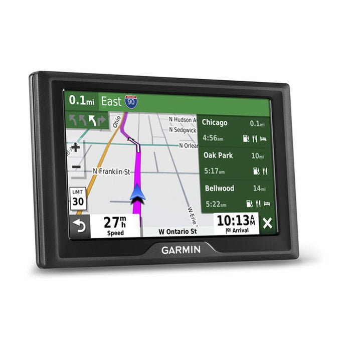 Garmin Drive 52 5" GPS Navigator with Traffic Alerts with Case and Dash Mount Bundle