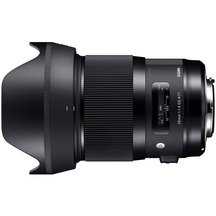 Sigma 28mm f/1.4 DG HSM Art Lens Wide Angle Prime For Sigma Mount 441956