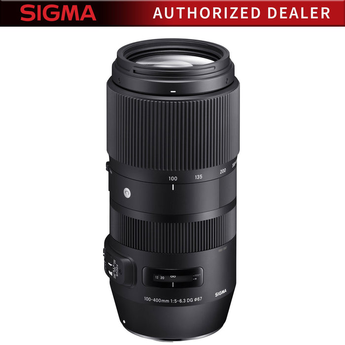 Sigma 100-400mm F5-6.3 DG OS HSM Contemporary Full Frame Telephoto Lens (Canon) 729954