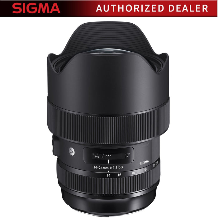 Sigma 14-24mm f/2.8 DG HSM Art Lens Full Frame Ultra Wide Angle Sigma SA Mount 212956