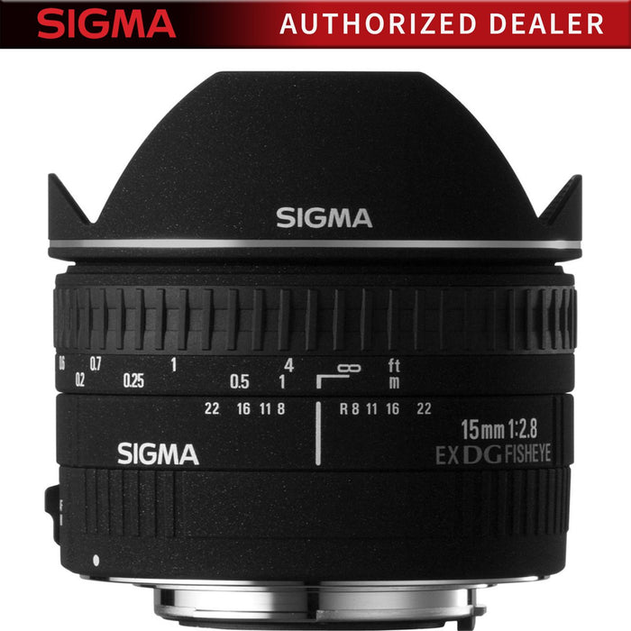 Sigma 15mm F2.8 EX DG DIAGONAL Fisheye for Canon EOS SLR Cameras