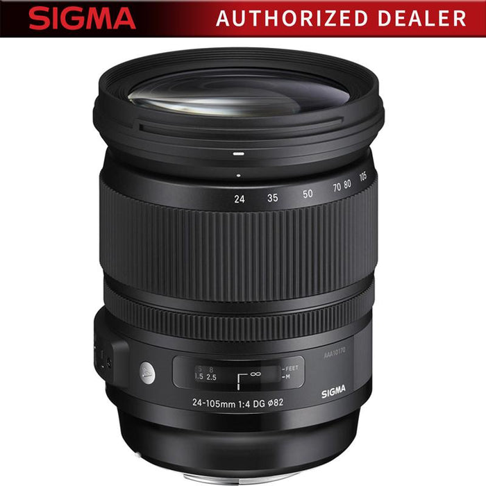 Sigma 24-105mm F/4 DG HSM A-Mount ART Lens for Sony SLR - 635-205