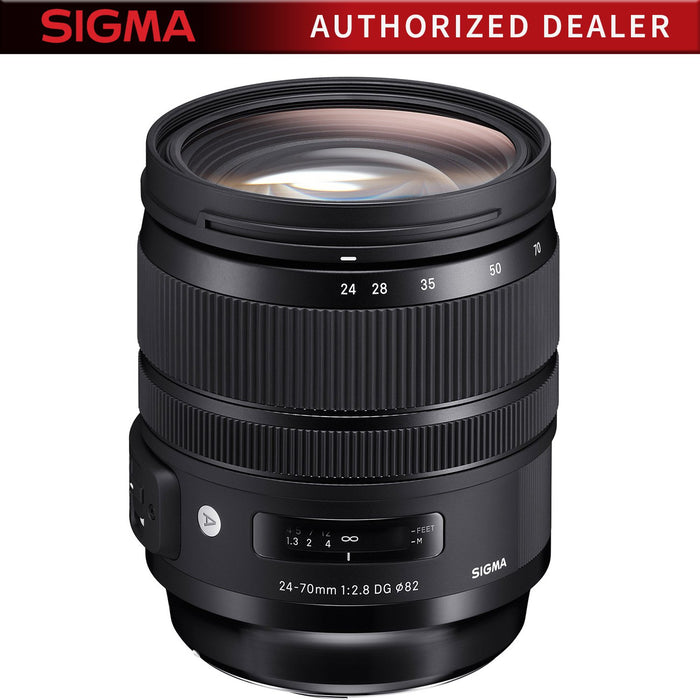 Sigma 24-70mm F2.8 DG OS HSM Art Lens for Canon Mount (576-954)