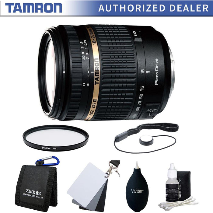 Tamron 18-270mm f/3.5-6.3 Di II VC PZD Aspherical Lens Kit for Sony DSLR