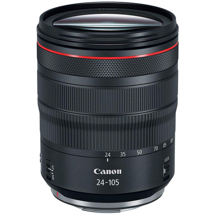 Canon EOS R Full Frame Mirrorless Camera + RF 24-105mm f/4L IS USM Lens Kit 3075C012