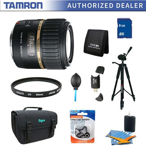 Tamron SP AF60mm F2 Di II LD (IF) 1:1 Macro Lens Pro Kit For Nikon AF