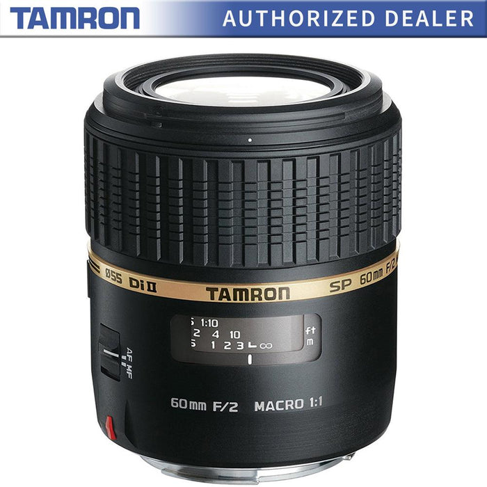 Tamron SP AF60mm F2 Di II LD (IF) 1:1 Macro Lens For Sony Alpha A-Mount