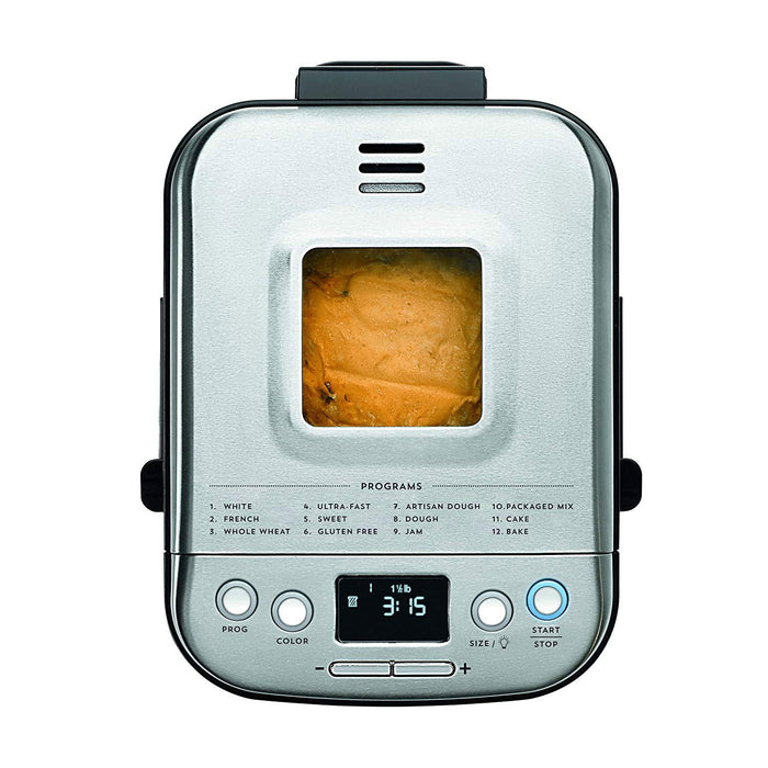 Cuisinart CBK-110 Compact Automatic Bread Maker, Silver