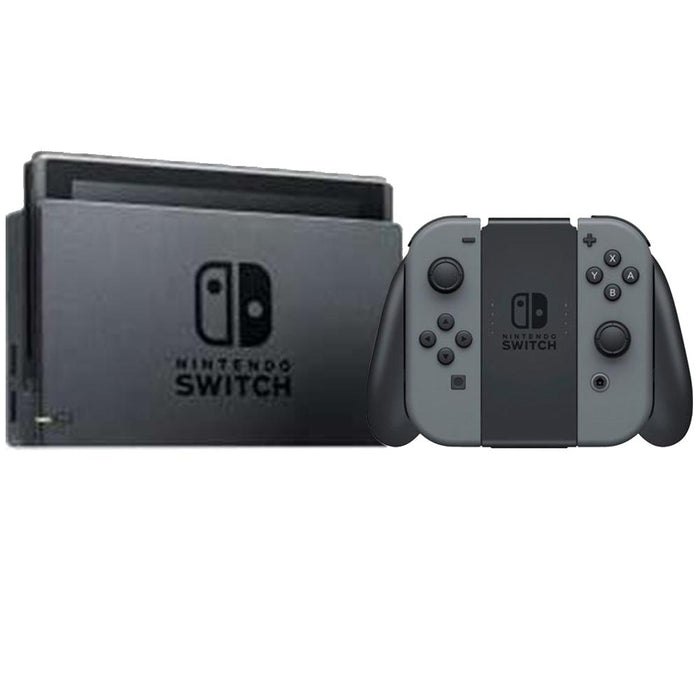Nintendo Switch 32 GB Console w/ Gray Joy Con with Mario Kart 8 Deluxe Bundle