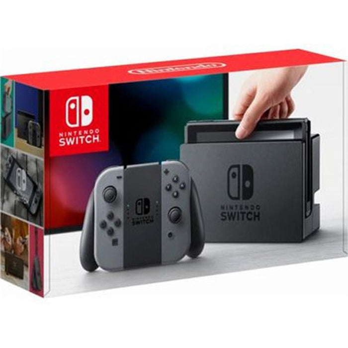 Nintendo Switch 32 GB Console with Gray Joy Con + Switch Minecraft & Accessories