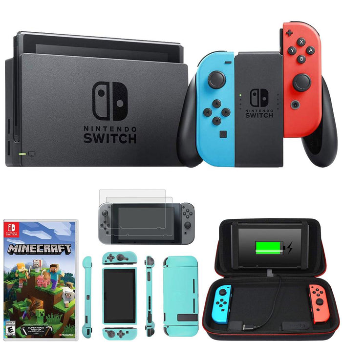 Console Video Game Nintendo Switch De 32 Gb Neon Red E Blue na