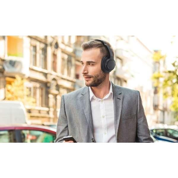Audio Technica  ATH-SR50BT Wireless Bluetooth Over-Ear Headphones (Black)