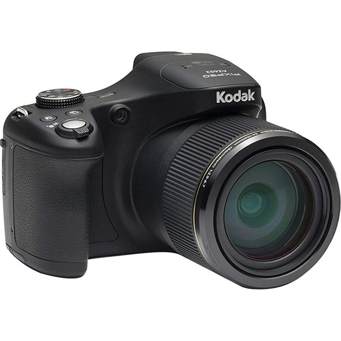 Kodak PIXPRO Astro Zoom AZ652-BK 20MP Digital Camera, 65X Optical Zoom, 3" LCD Black