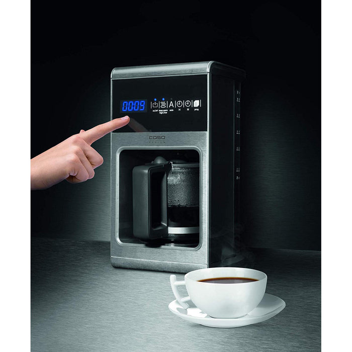 Caso Coffee One Coffee Maker 10-Cup Programmable 10 Electronic Controls