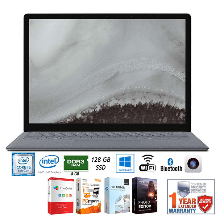 Microsoft Surface 2 13.5" Intel i5-8250U 8/128GB Laptop + Extended Warranty Pack