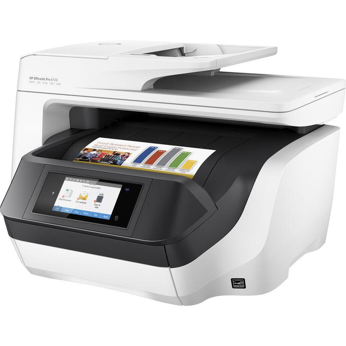 Hewlett Packard Officejet Pro 8720 Photo Wireless Inkjet Multifunction Printer - (Refurbished)